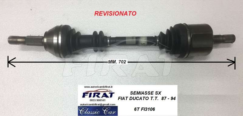 SEMIASSE FIAT DUCATO 87 - 94 SINISTRO